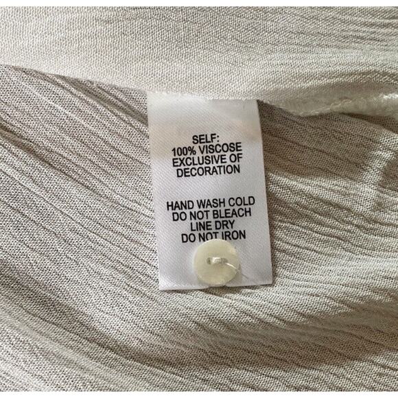 Lulus White Short Sleeve Romantic Lace Crotchet Top Size XS New Style T15498 - Picture 8 of 13